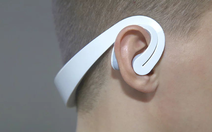 A headset was ultimately chosen as the means to monitor heart rate