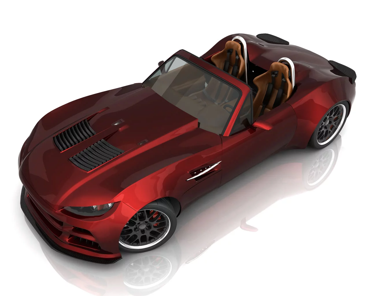Bailey Blade XTR roadster high angle view (Photo: BXR Motors)