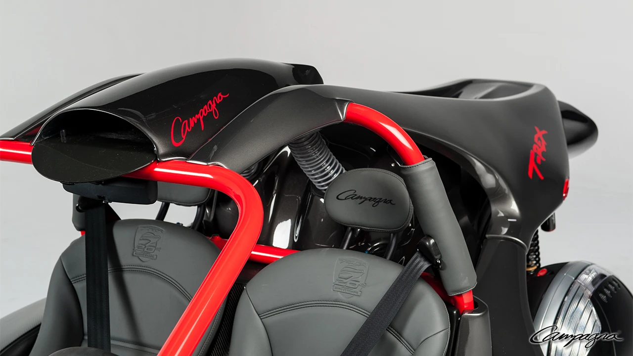 The 20th Anniversary Limited Edition T-REX features a distinctive high-gloss red chassis