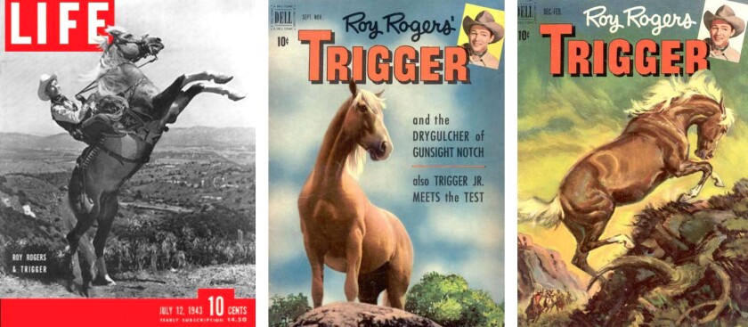 Trigger had his own fan clubs, comic books, and even appeared on the front cover of LIFE magazine.