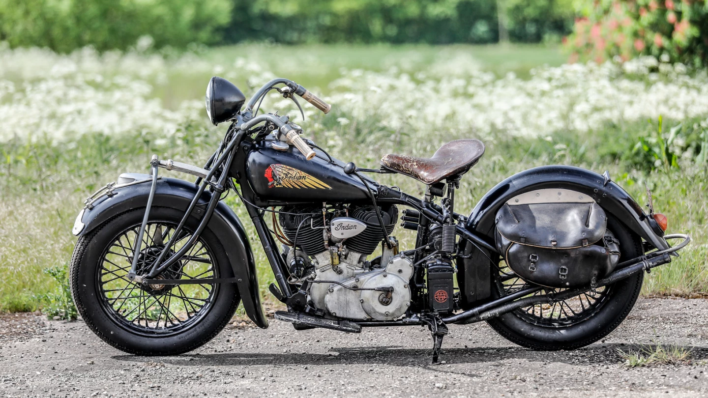 No sale | Steve McQueen's 1936 Indian Chief | Asking Price: $240,000 | Gooding & Co | Estimated price: $250,000 to $350,000 | Official Auction Page