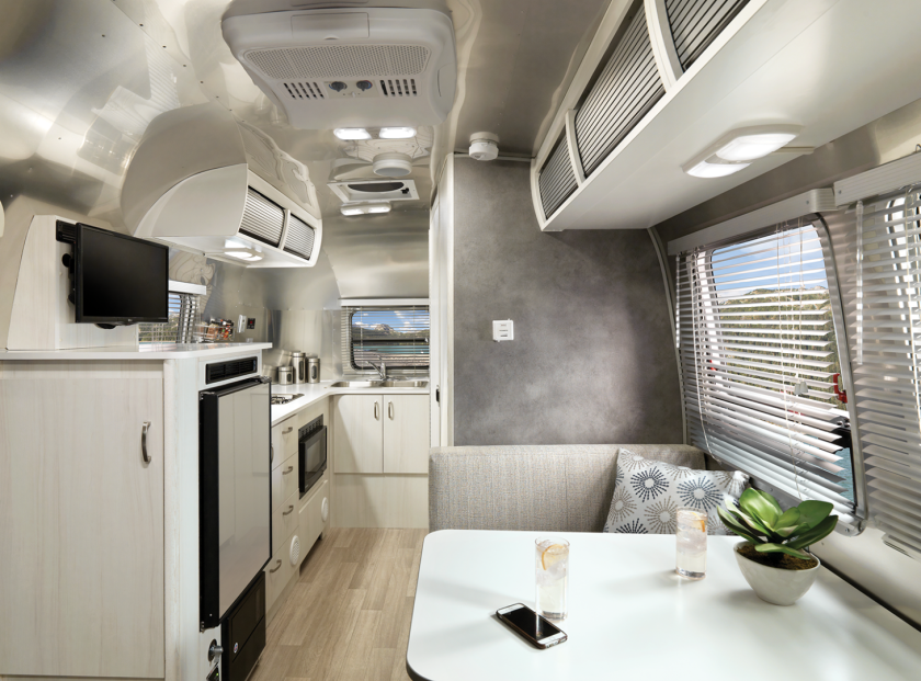Inside the Airstream Bambi