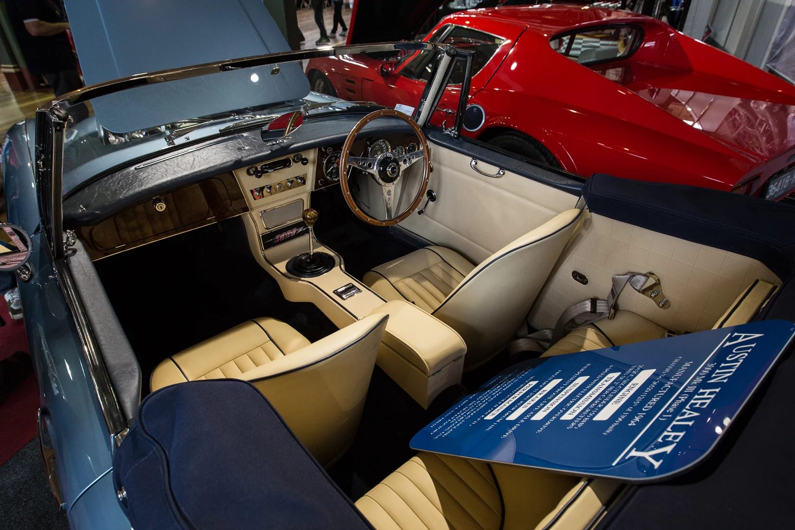 A 1964 Austin Healey 3000 MK III Phase 1 on show at Motorclassica 2014 (Photo: Nick Lavars/Gizmag)