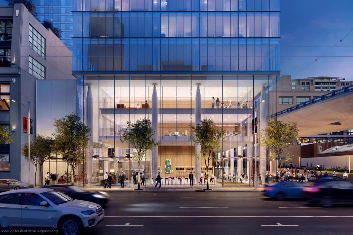 555 Howard would rise to 36 stories