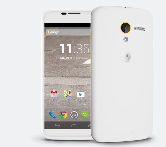 The Moto X can be customized online or in AT&T stores