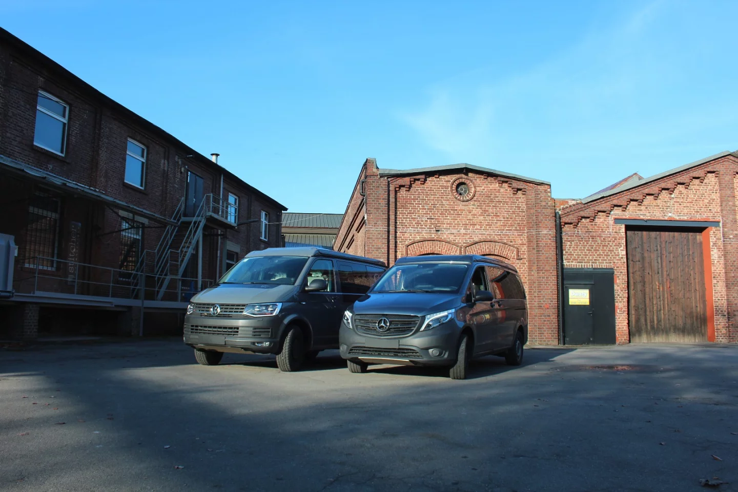 Dogscamper offers both VW T6 and Mercedes Vito models