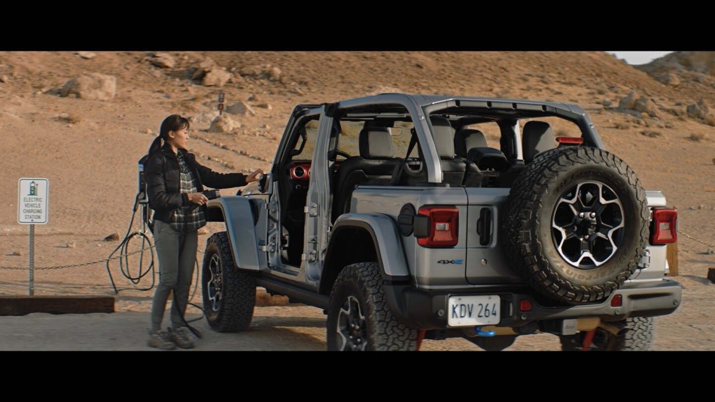 The road behind the "Road Ahead" included last year's introduction of the Wrangler 4xe