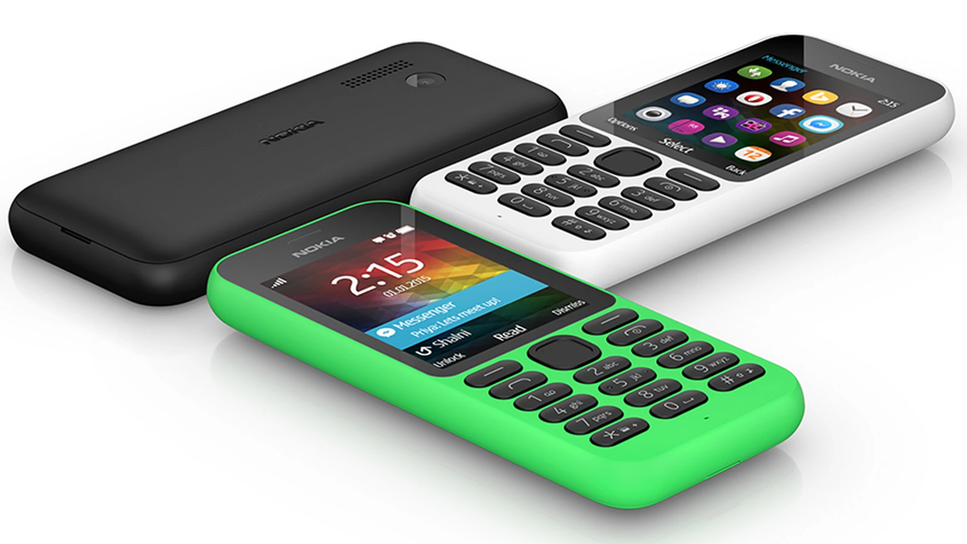 The Microsoft Nokia 215 is designed to give first-time phone owners access to the Web
