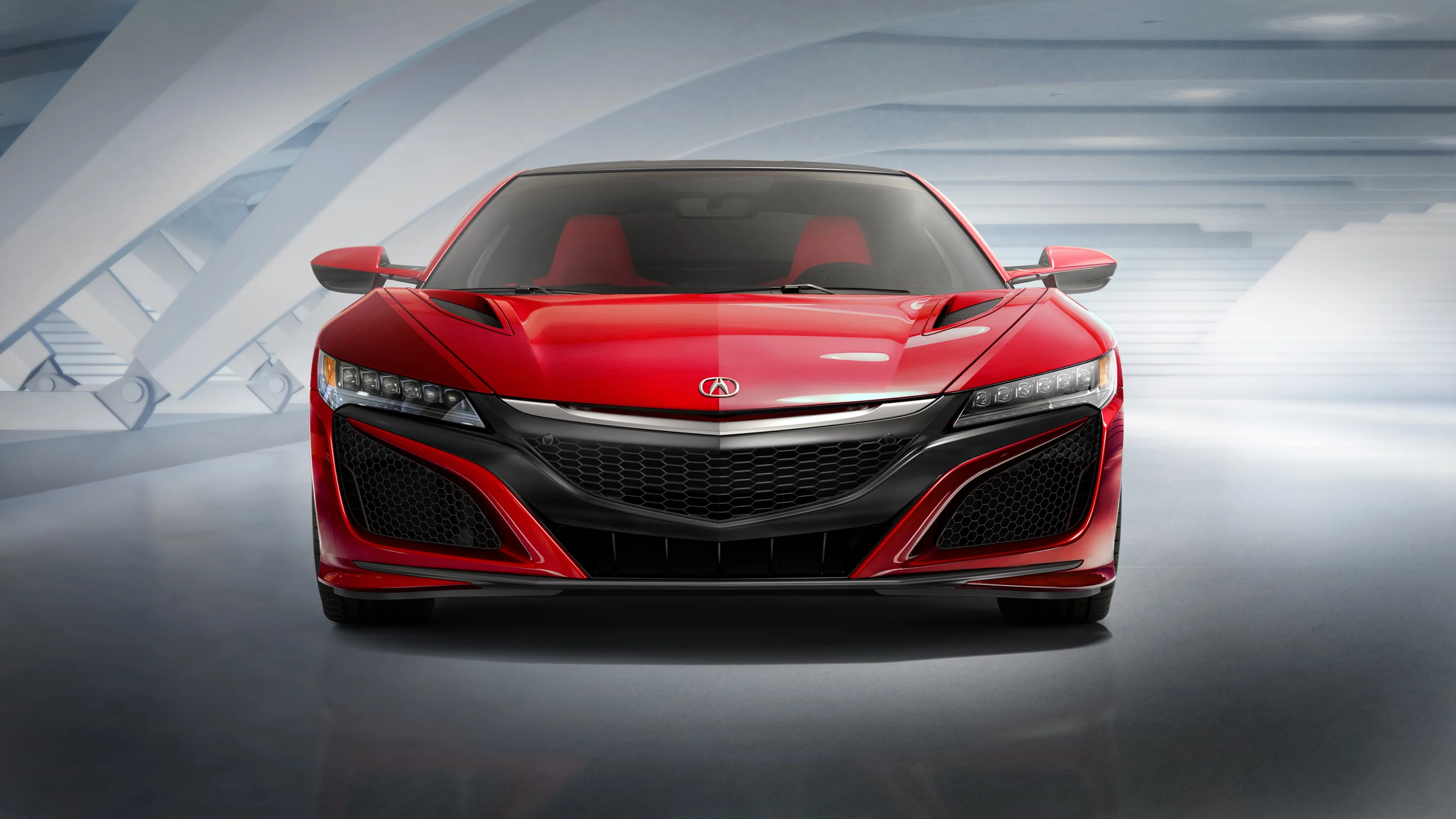 The production spec Acura NSX Version 2.0