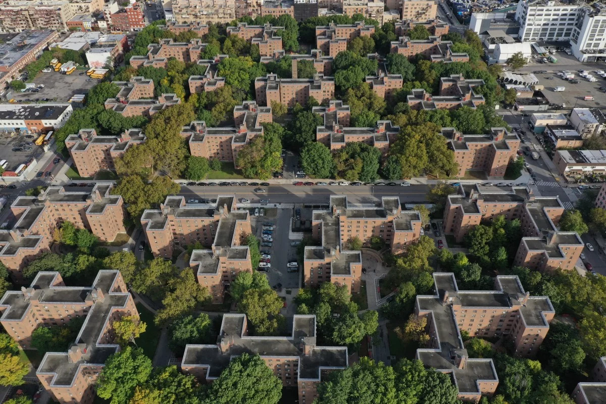 The projects in Brooklyn