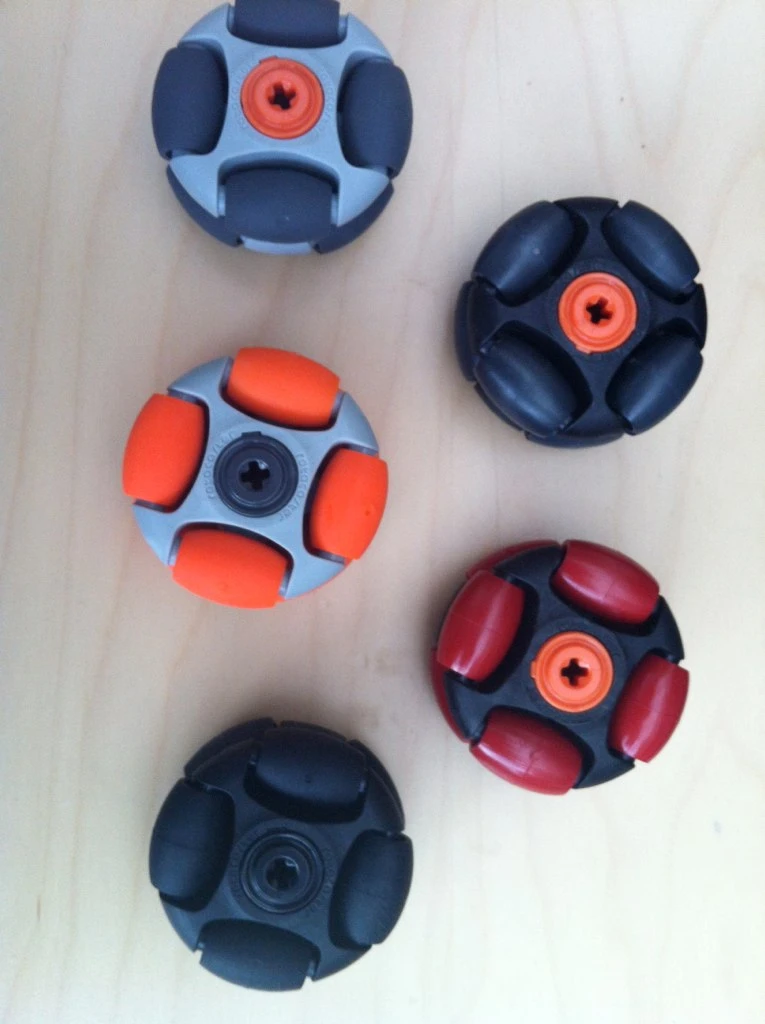 The Rotacaster wheels will cater for sideways movements in a future version