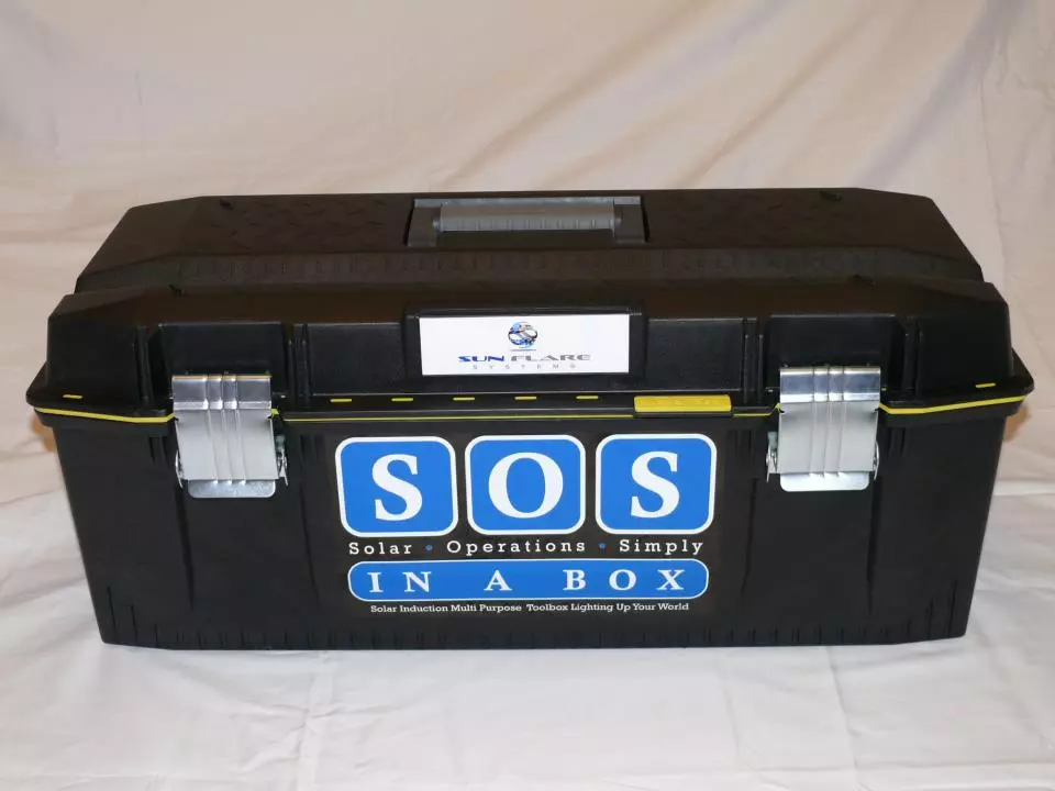 SOS in a Box can produce 800 and 1500 watts of electricity on demand and it is the first FAA and Airline Approved generator of its kind