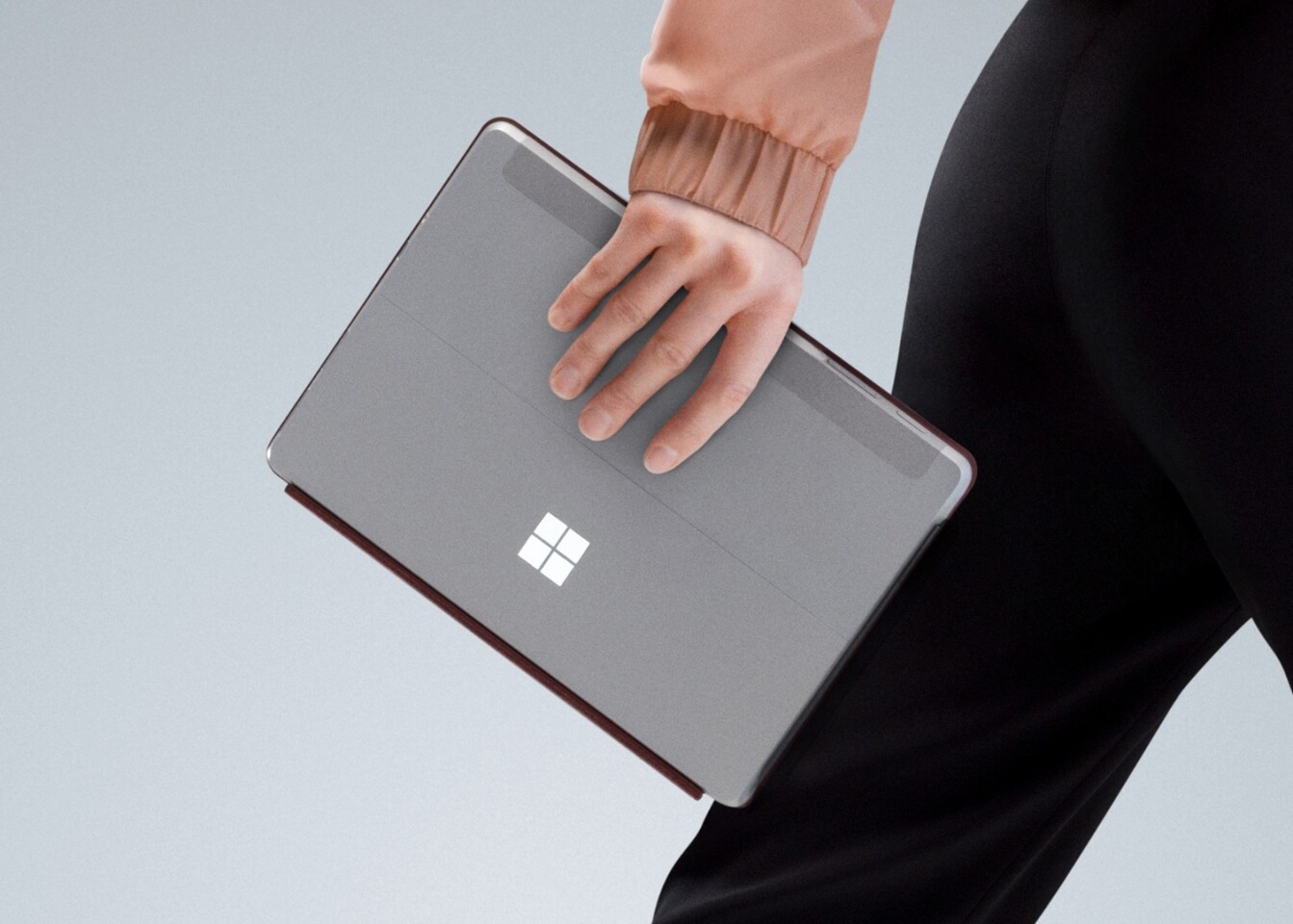 The 10-inch screen of the Surface Go makes it very portable