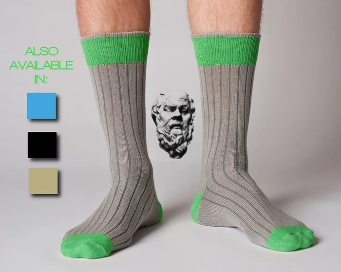 The ATTICA style of the Socrates socks