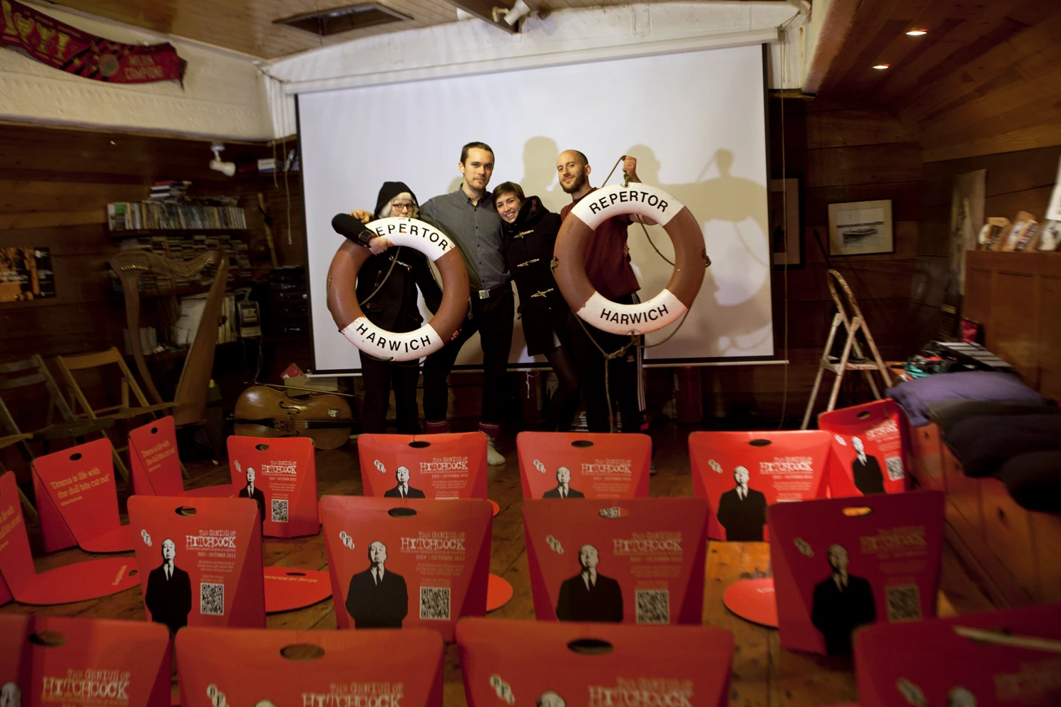 London-based Floating Films is another film club which is located aboard the SB Repertor; a classic 1920’s Thames sailing barge