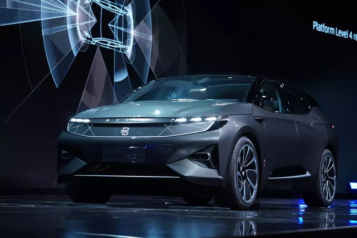 Previewed on this concept SUV, Byton's electric vehicle platform will underpin several different vehicles