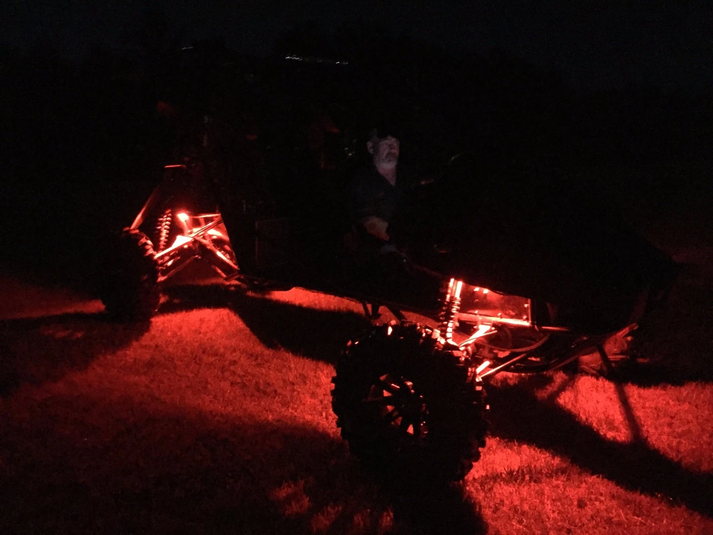 SkyRunner at night