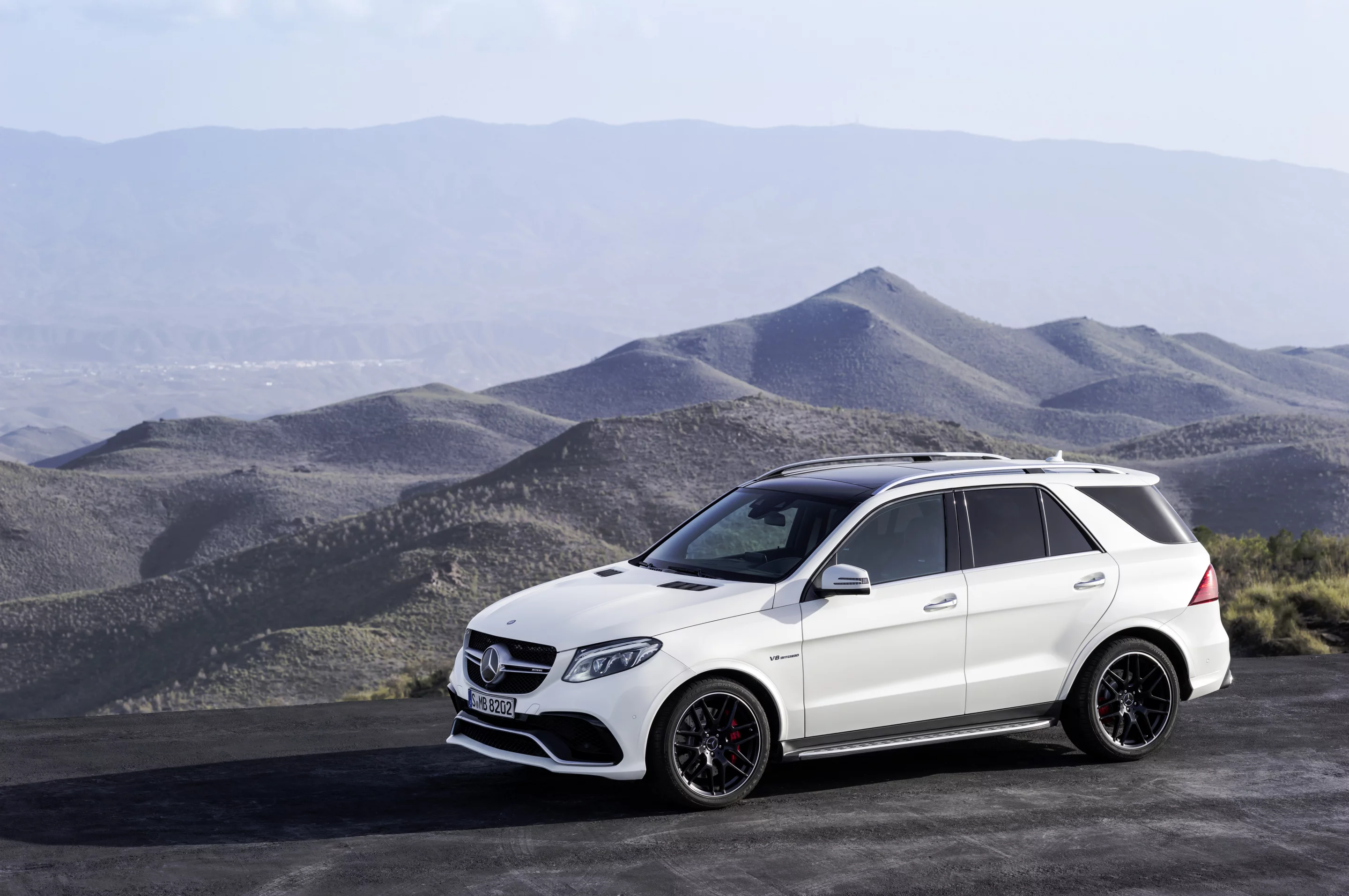 The AMG's front styling has been designed to reflect the cues on the rest of the AMG range