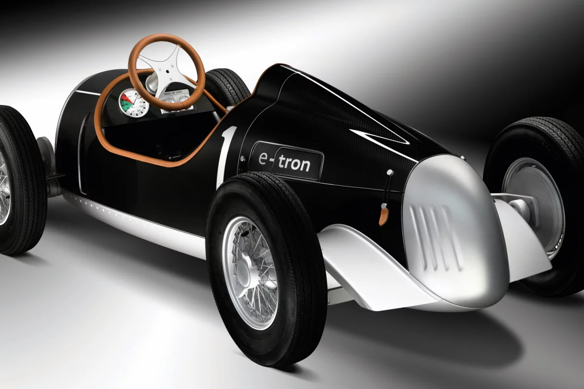 Audiâ€™s pint-sized Auto Union Type C e-tron study