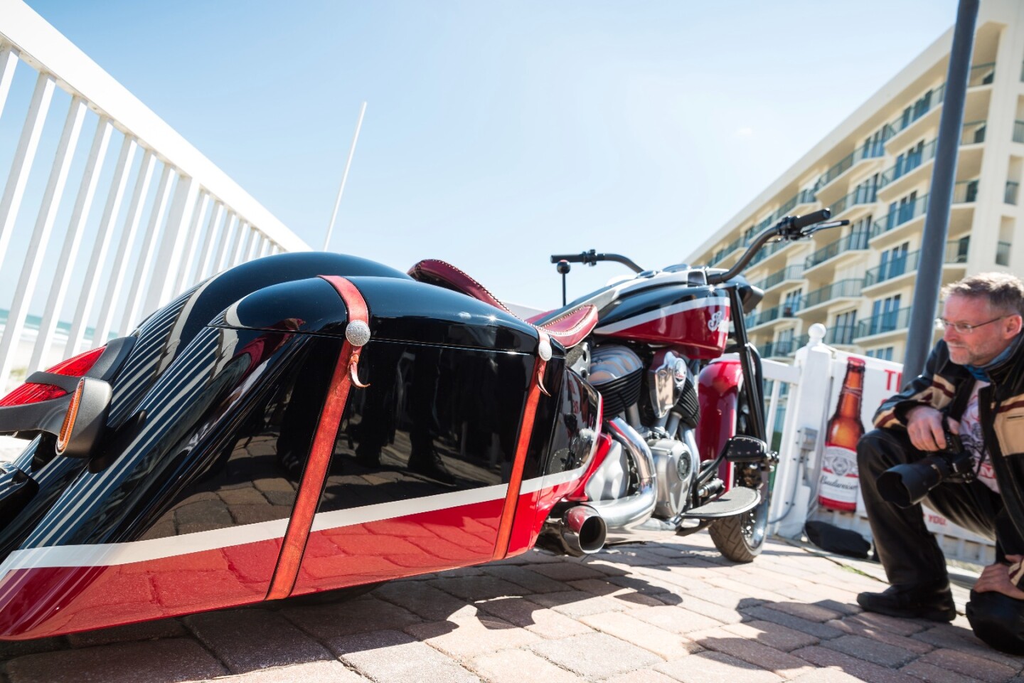 The Frontier 111 has a rear air suspension system