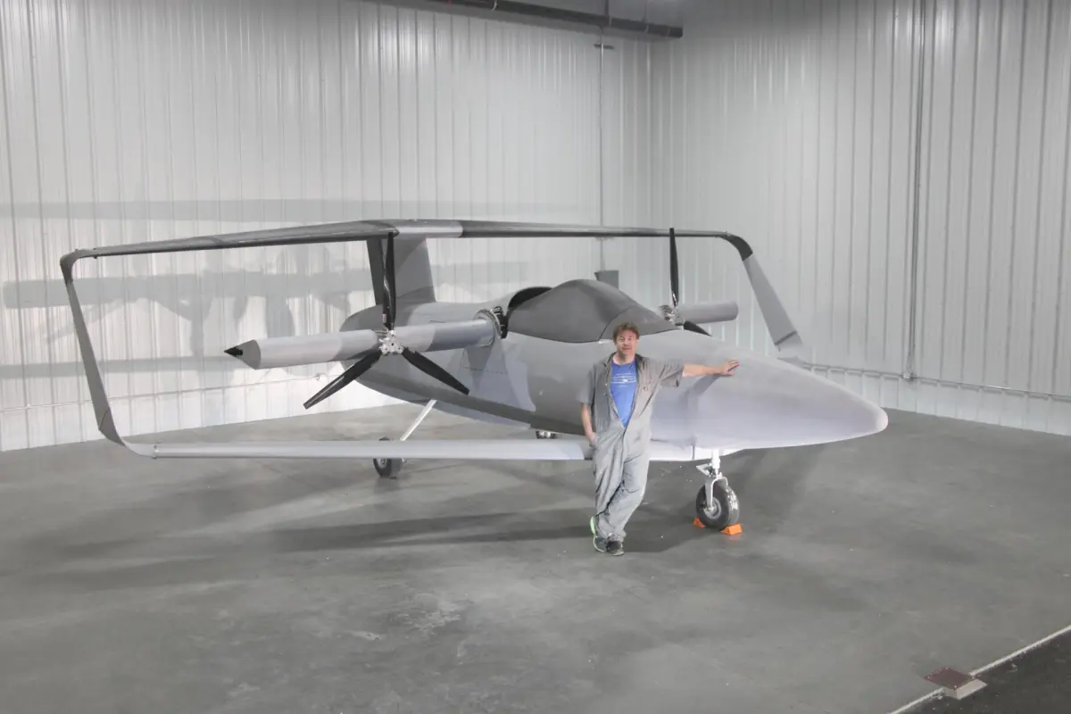 The Elytron 2S demonstrator concept's airframe was recently completed