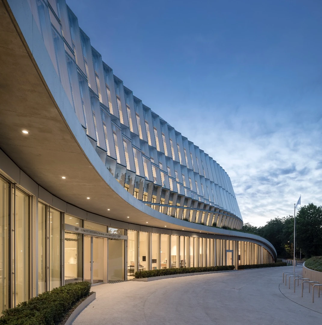 The Olympic House features a rainwater capture system
