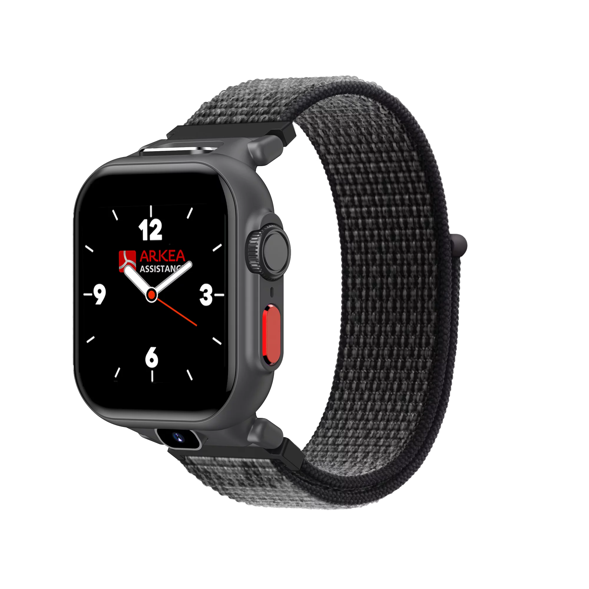 The TrueSmart 2 smartwatch features a heart-rate monitor, SOS features, fall detection and more - all linked to Wearable-as-a-Service platform partners such as Arkea Assistance