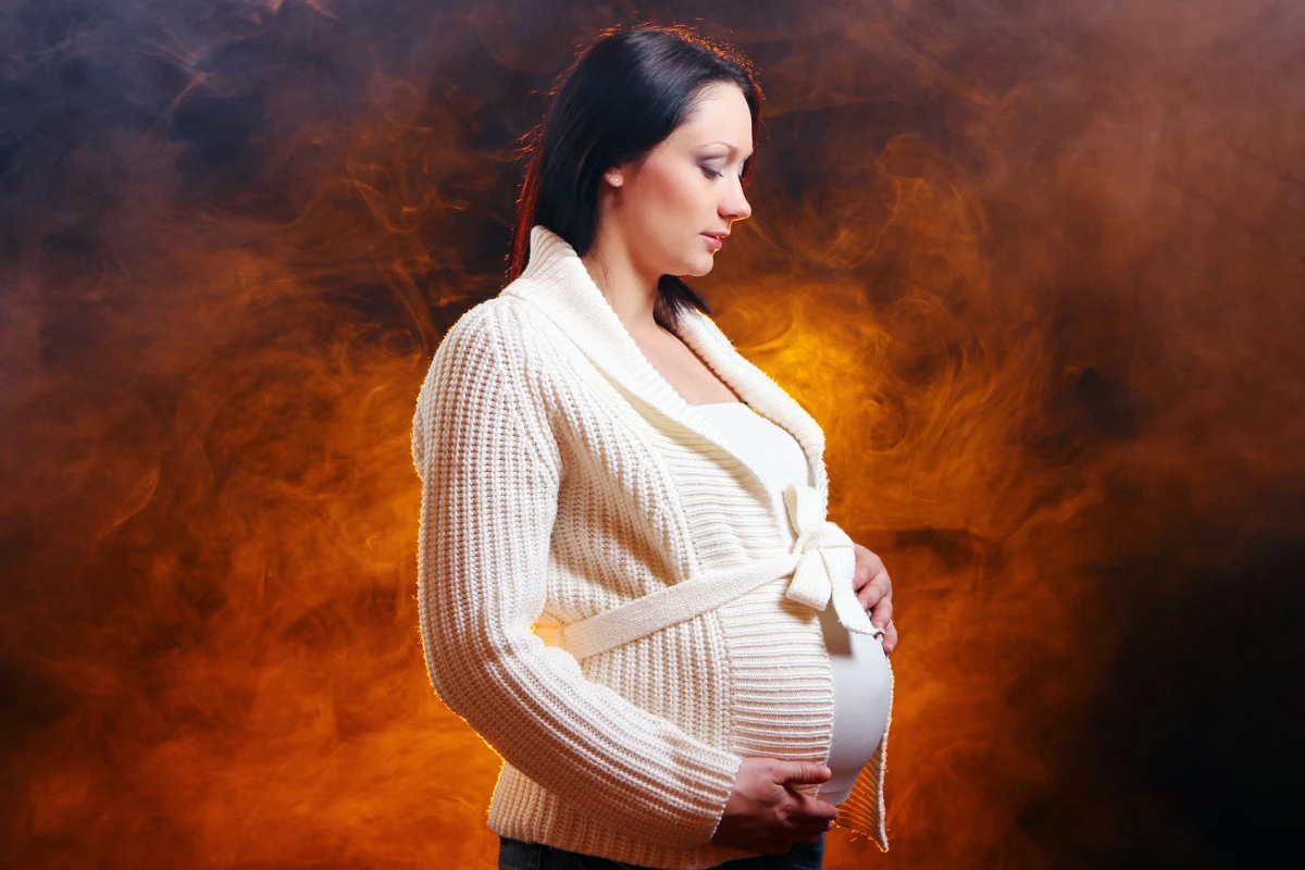 Exposure to second-hand smoke during pregnancy doubles the risk of a potentially fatal complication