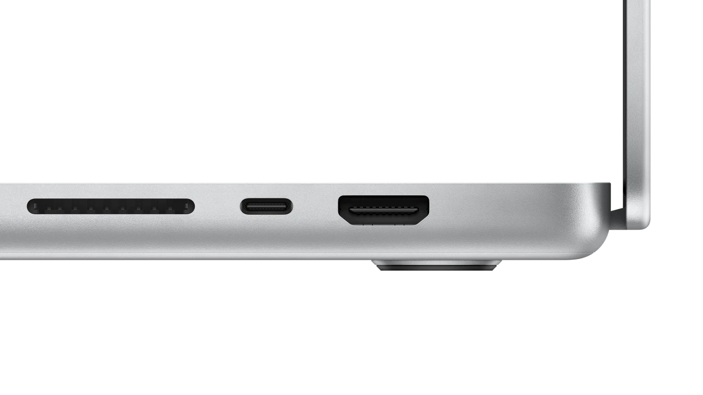 Yes, there are three Thunderbolt 4 ports, but some old friends are back and we're ecstatic to see them