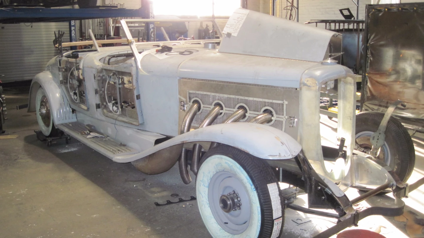 Duesenberg Torpedo Phaeton: "you get it finished, and then they don't know what color to paint it."