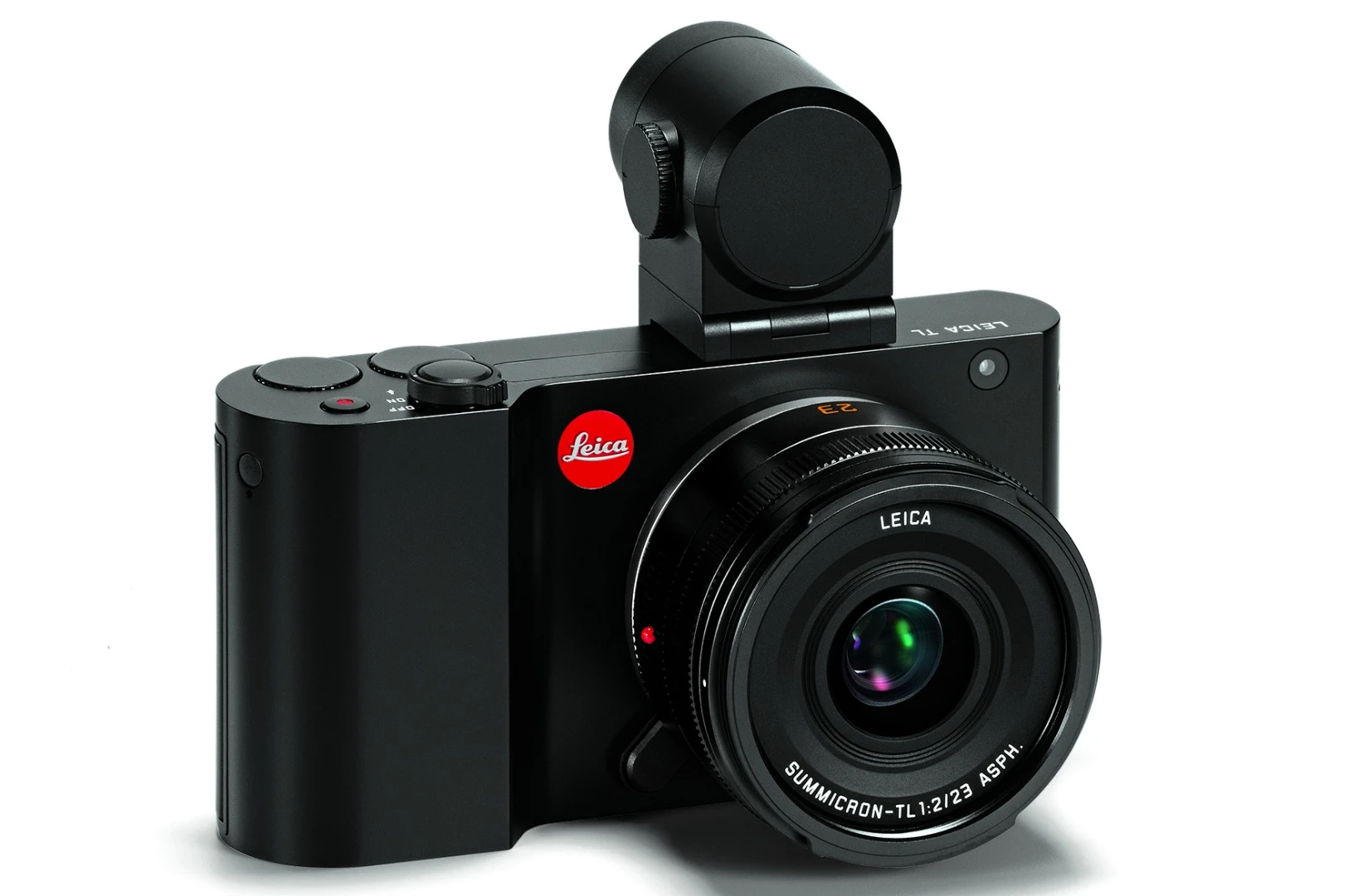 There is an optional electronic viewfinder available for Leica TL users who prefer composing shots in a more traditional manner