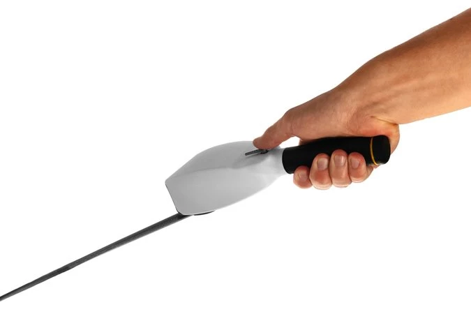 The NextGuide cane scans its surroundings approximately 100 times per second