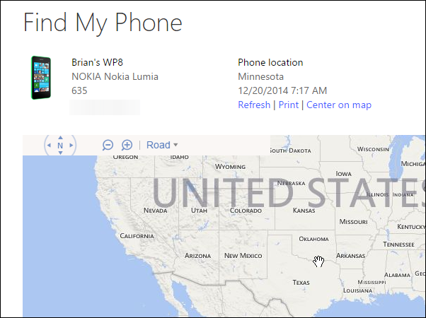 Set up Find my Phone and remote wipe