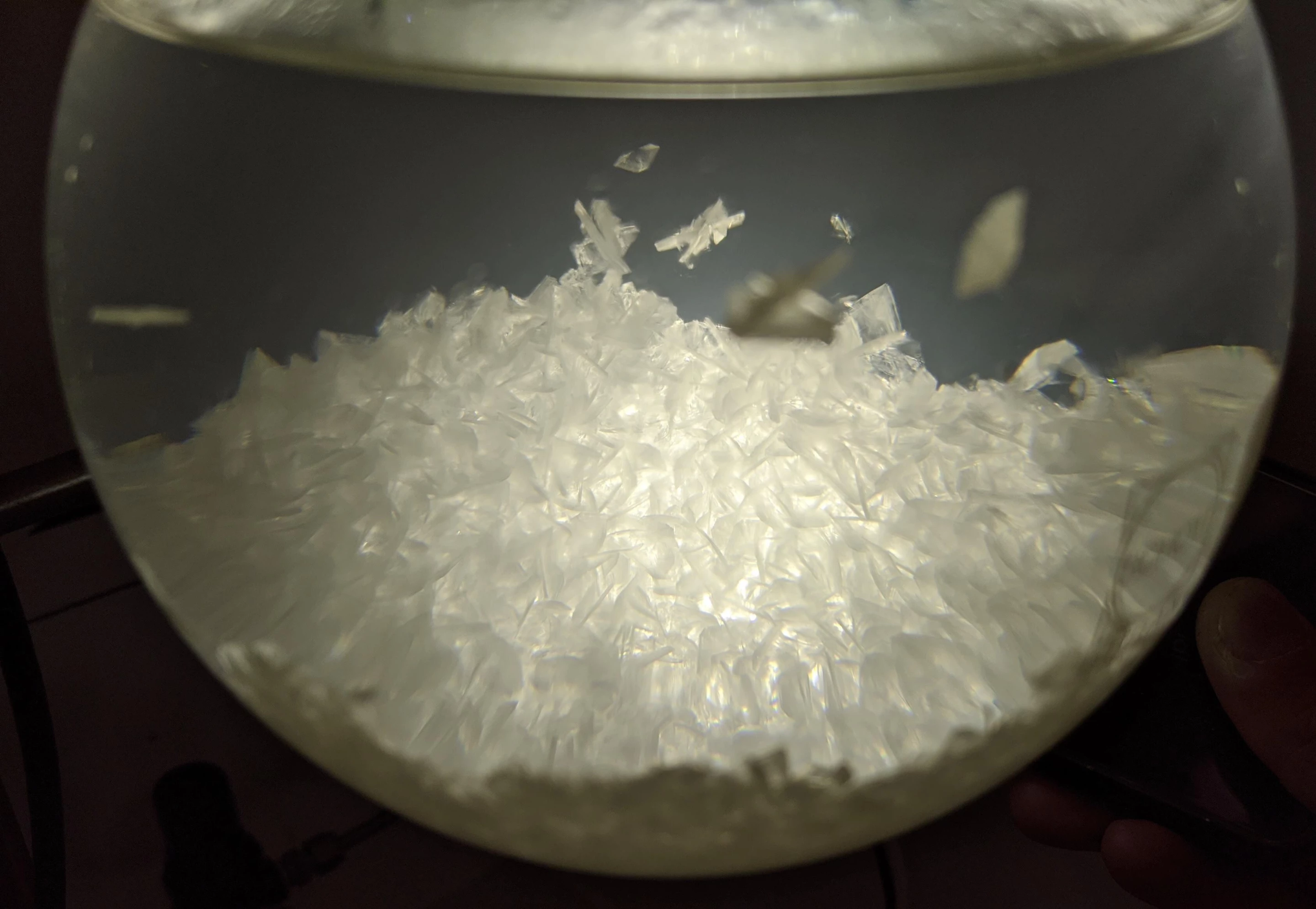 Crystals of highly pure bioplastic building blocks