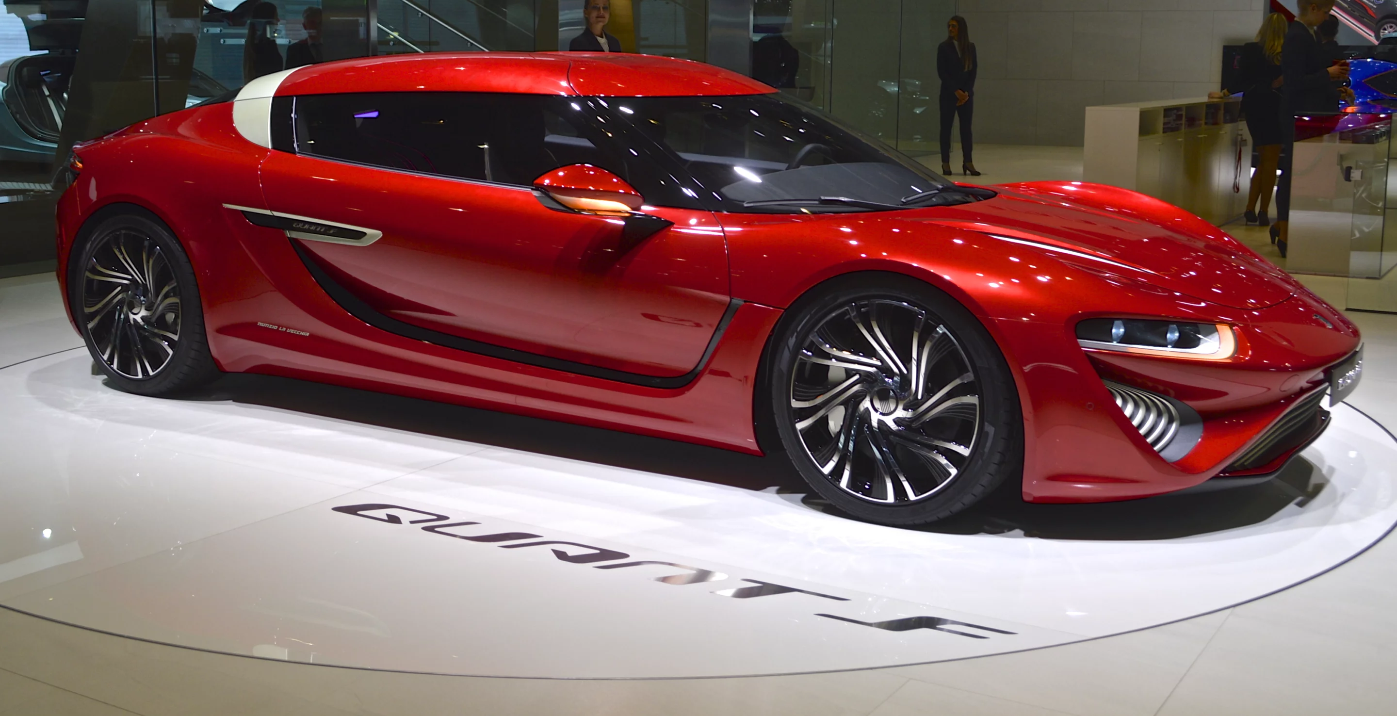 The Nanoflowcell Quant F debuts at the 2015 Geneva Motor Show (Photo: C.C. Weiss/Gizmag.com)