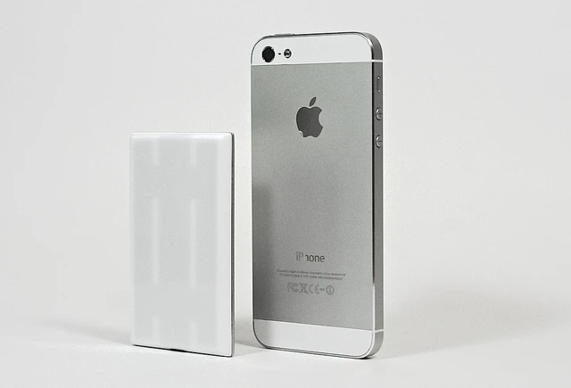Nova is a portable flash made to work the iPhone