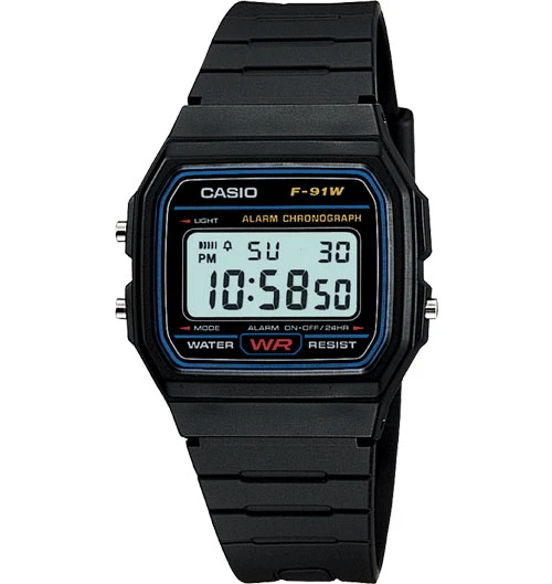 The Casio F-91W