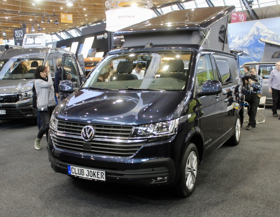 The Westfalia Club Joker City is quite impressive in its use of space, packing a bathroom into a sub-5-m VW van