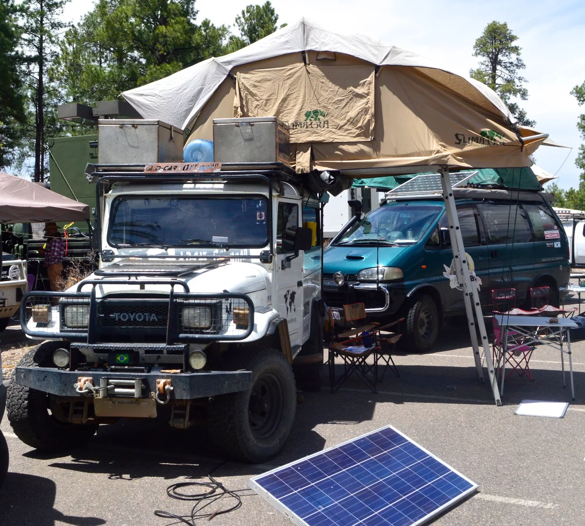 Special exhibition vehicles of OX West 2017 (if you're wondering about that little Delica camper, it'll feature in our upcoming "camper vans of OX West" gallery in a few days)