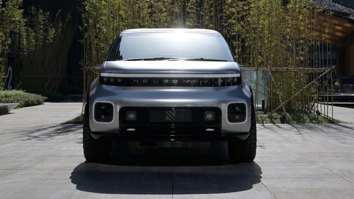 The "T" is for truck, and the "One" references the many configurations that the platform offers as an all-in-one multipurpose vehicle