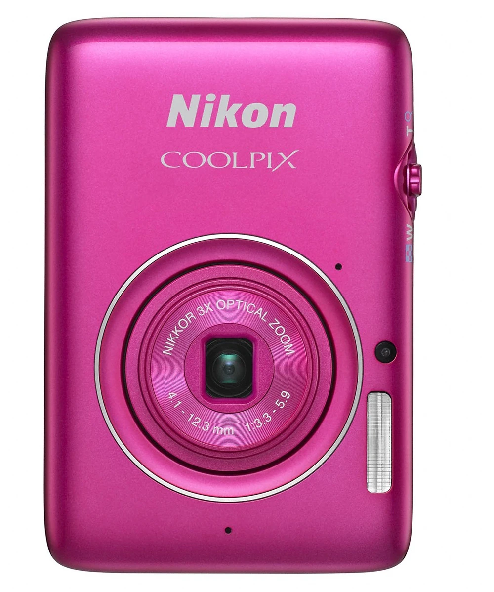 The Nikon Coolpix S02 measures just 77.1 x 51.3 x 17.5 mm (3.1 x 2.1 x 0.7 inches)