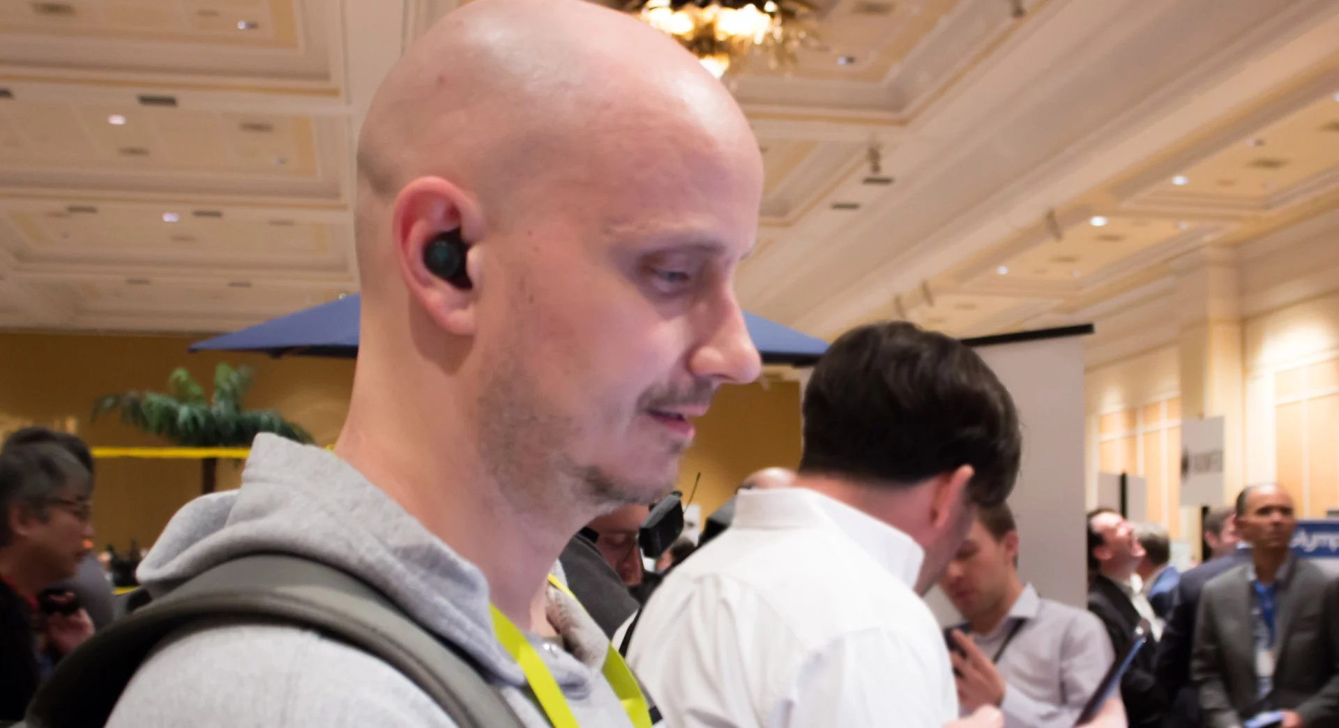 Here looks pretty subtle in-ear