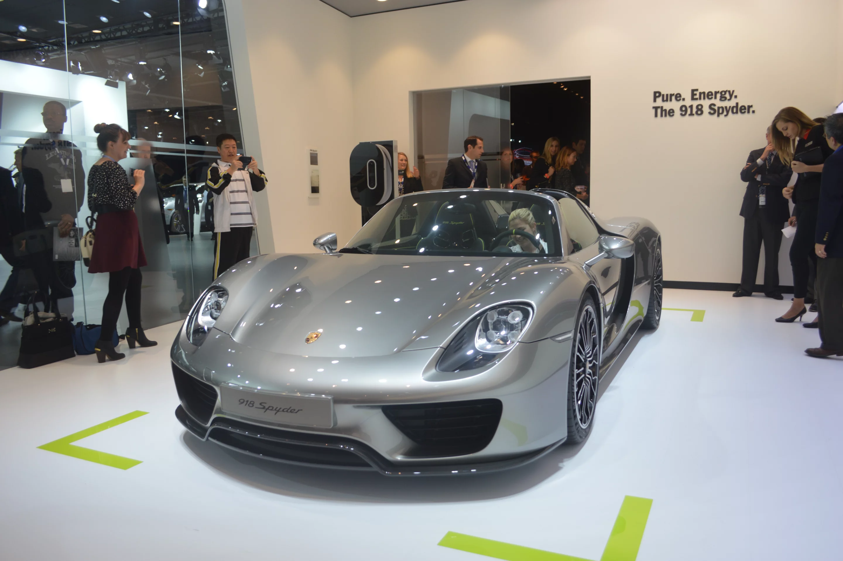 The 918 Spyder at the 2013 LA Auto Show (Photo: CC Weiss)