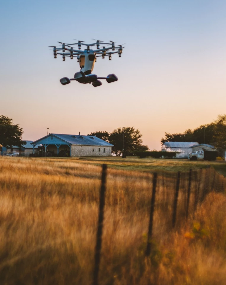 The Hexa in unmanned flight testing