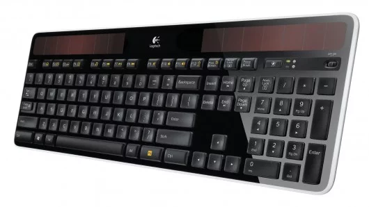 Logitech solar powered wireless keyboard