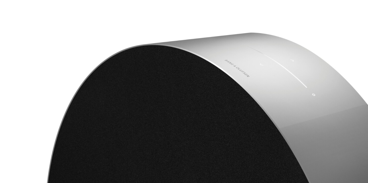 Proximity sensors detect a user approaching, with the system responding by illuminating the touch interface built into the aluminum frame