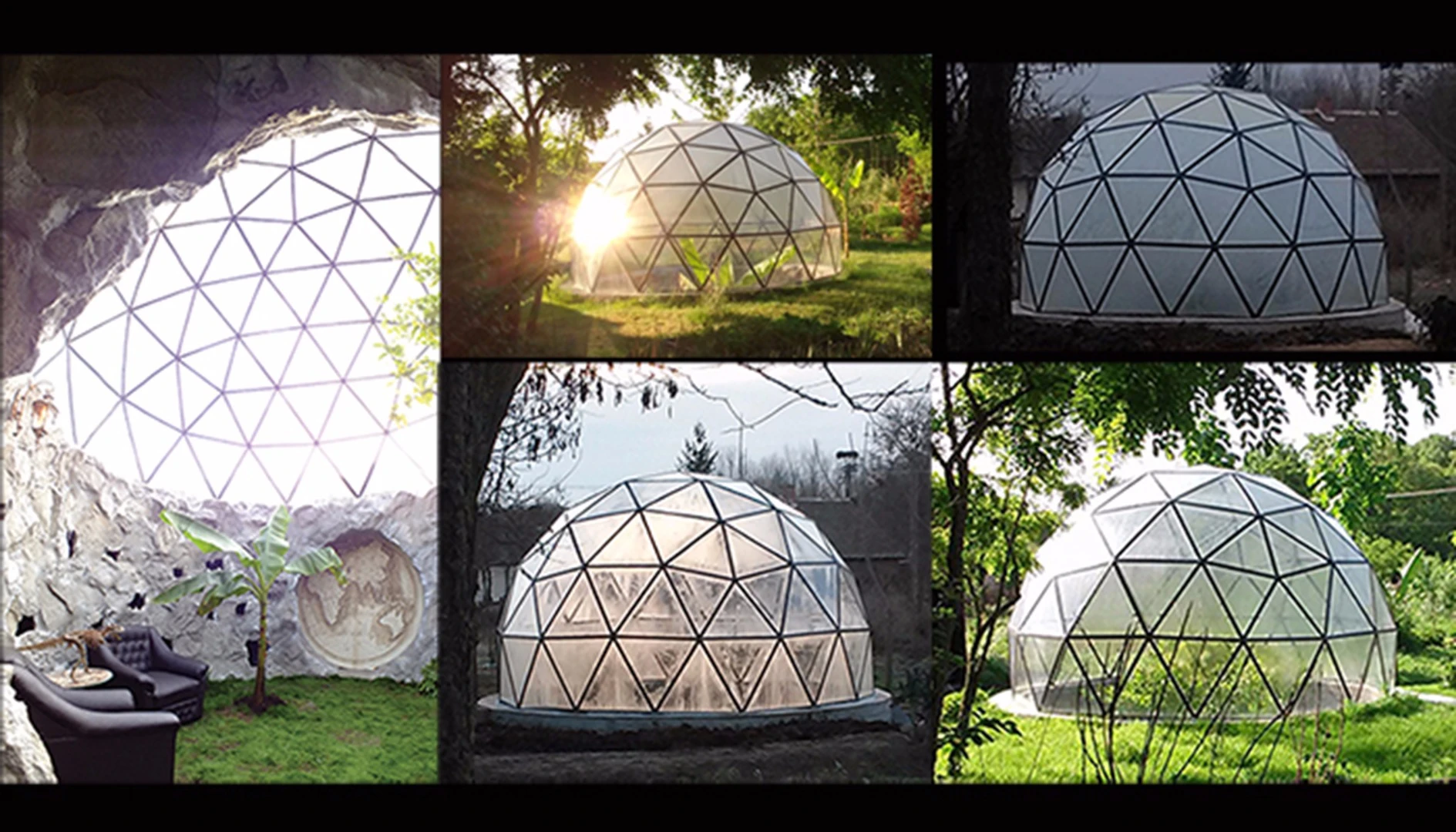 Biodomes also says that its homes can withstand winds of up to 320 km/h (198 mph)