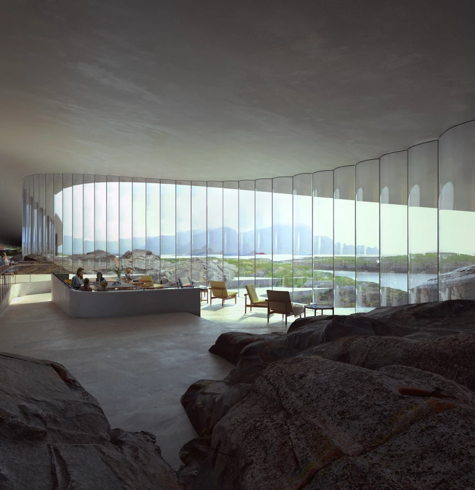 The Whale's interior will measure 4,500 sq m (48,437 sq ft) and include exhibition spaces, offices, a cafe and a store
