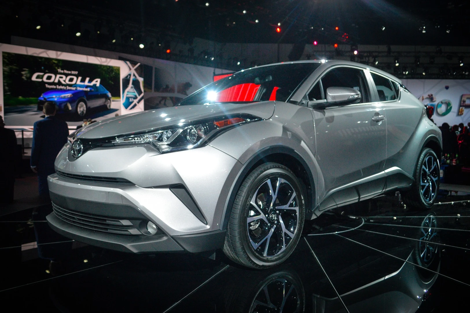 World premiere of the Toyota C-HR small crossover