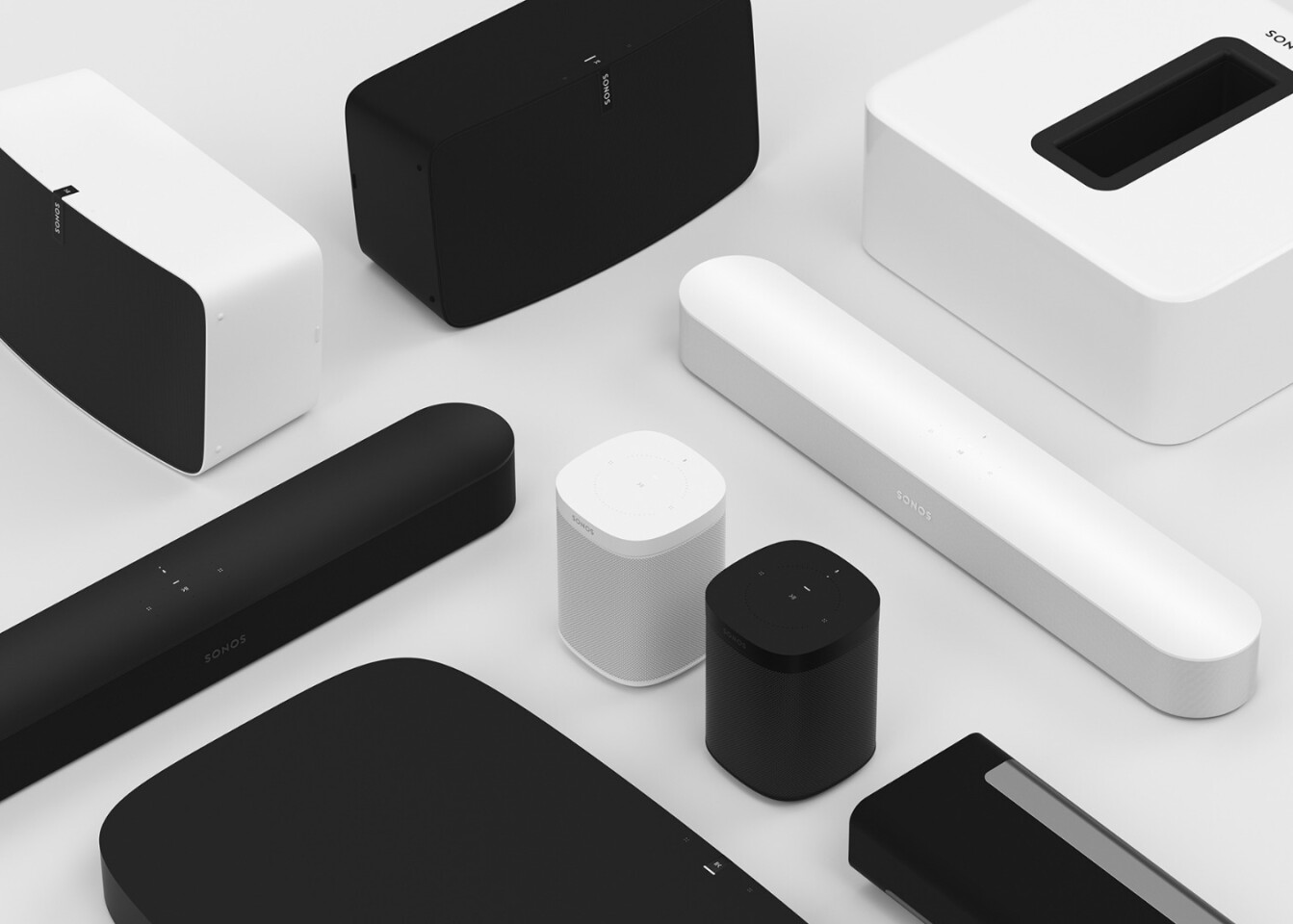 The Sonos Beam works as part of a multi-room setup with other Sonos speakers
